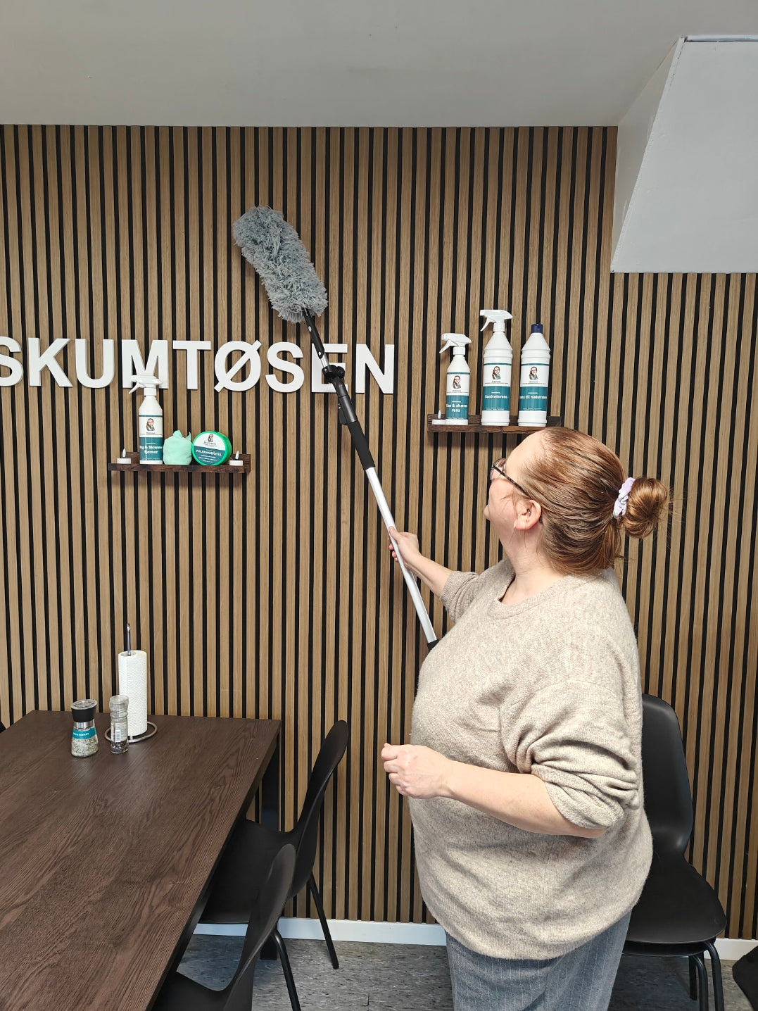 MISTER FISTER – Afstøver med teleskopskaft