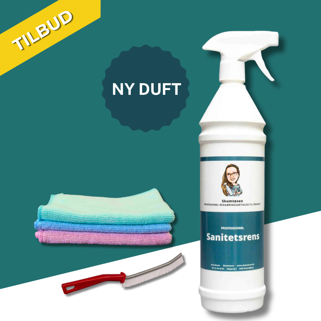 sanitets rens tilbud