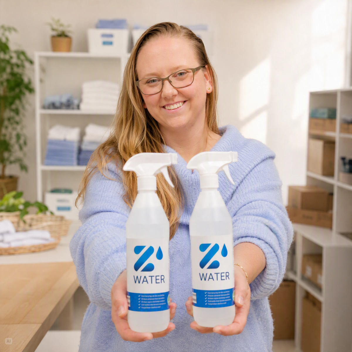 Z-Water 750 ml – én flaske til stort set hele hjemmet
