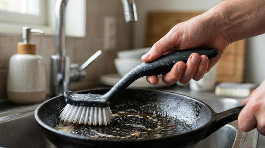 ergonomisk opvaskebørste