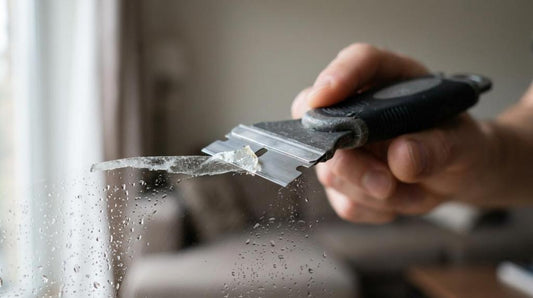 glasskraber til vinduer