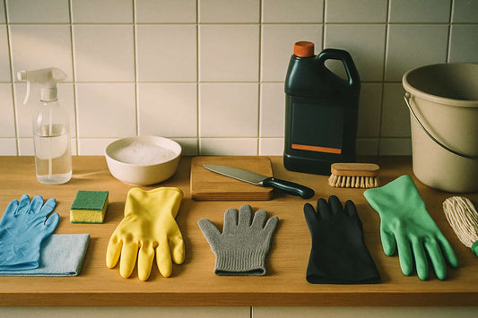 Sikker rengøring: hvilke handsker til hvilke opgaver?