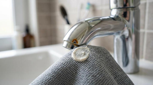 Fjern rustpletter på fliser, armatur og porcelæn – uden at ætse overfladen