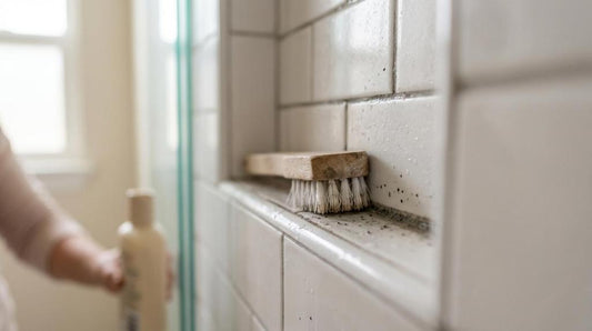 skimmel fjerne fuger badeværelse