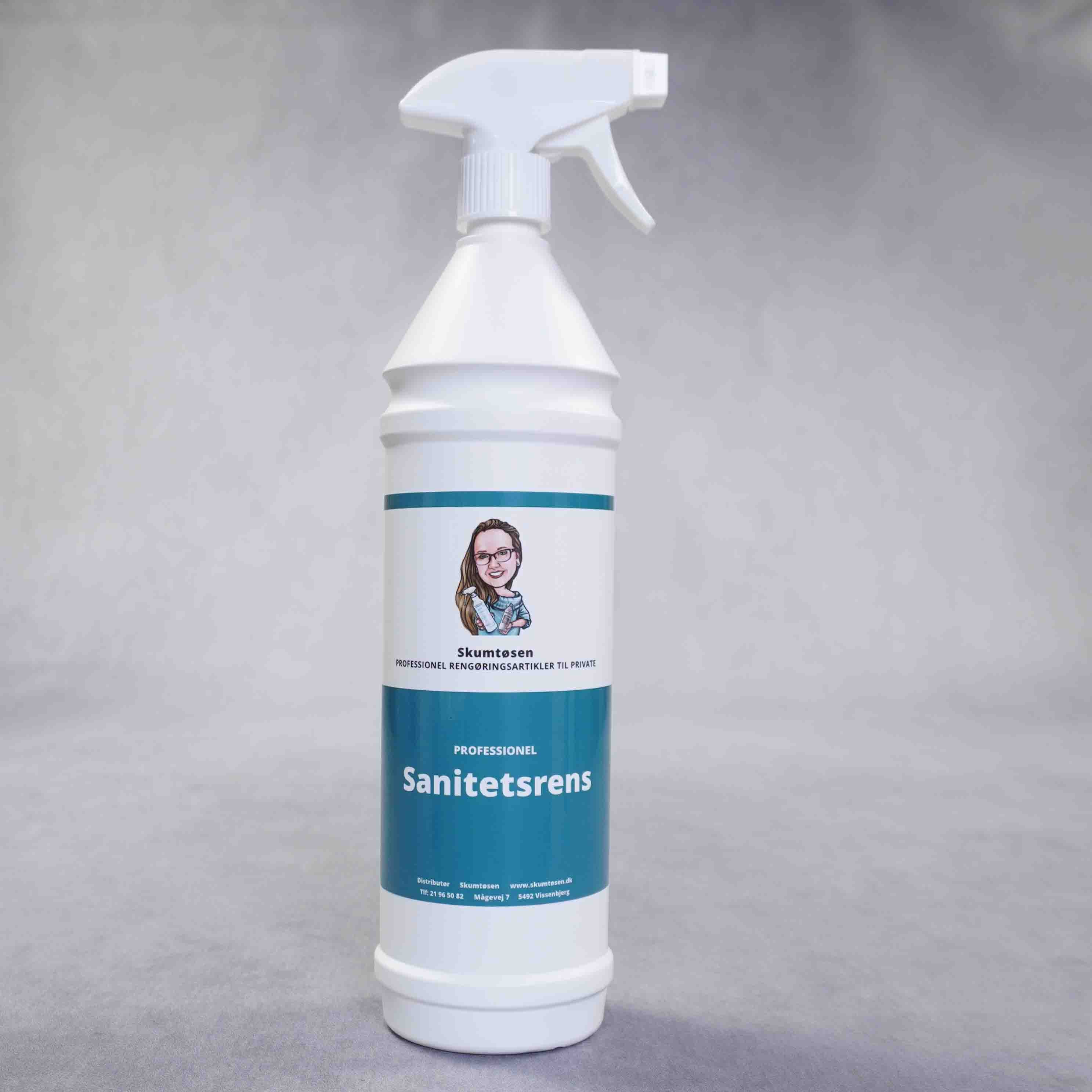 Skumtøsens sanitetsrens 1000 ml.