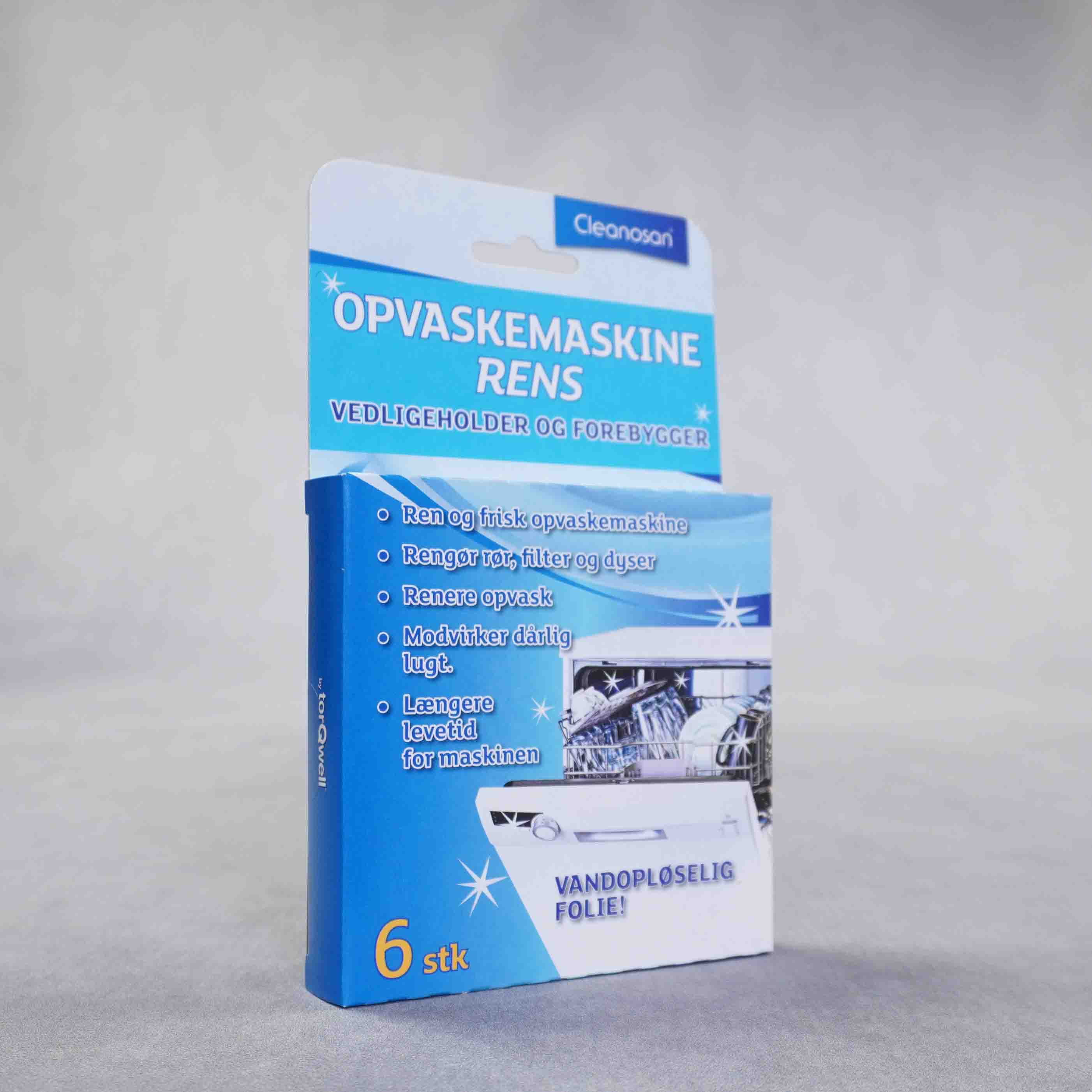 Cleanosan opvaskemaskine rense tabs