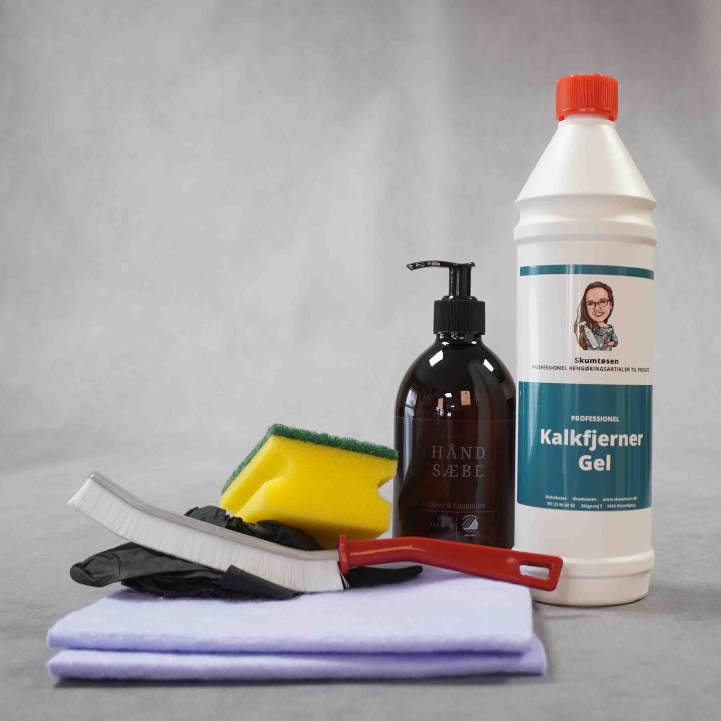 Limescale remover package