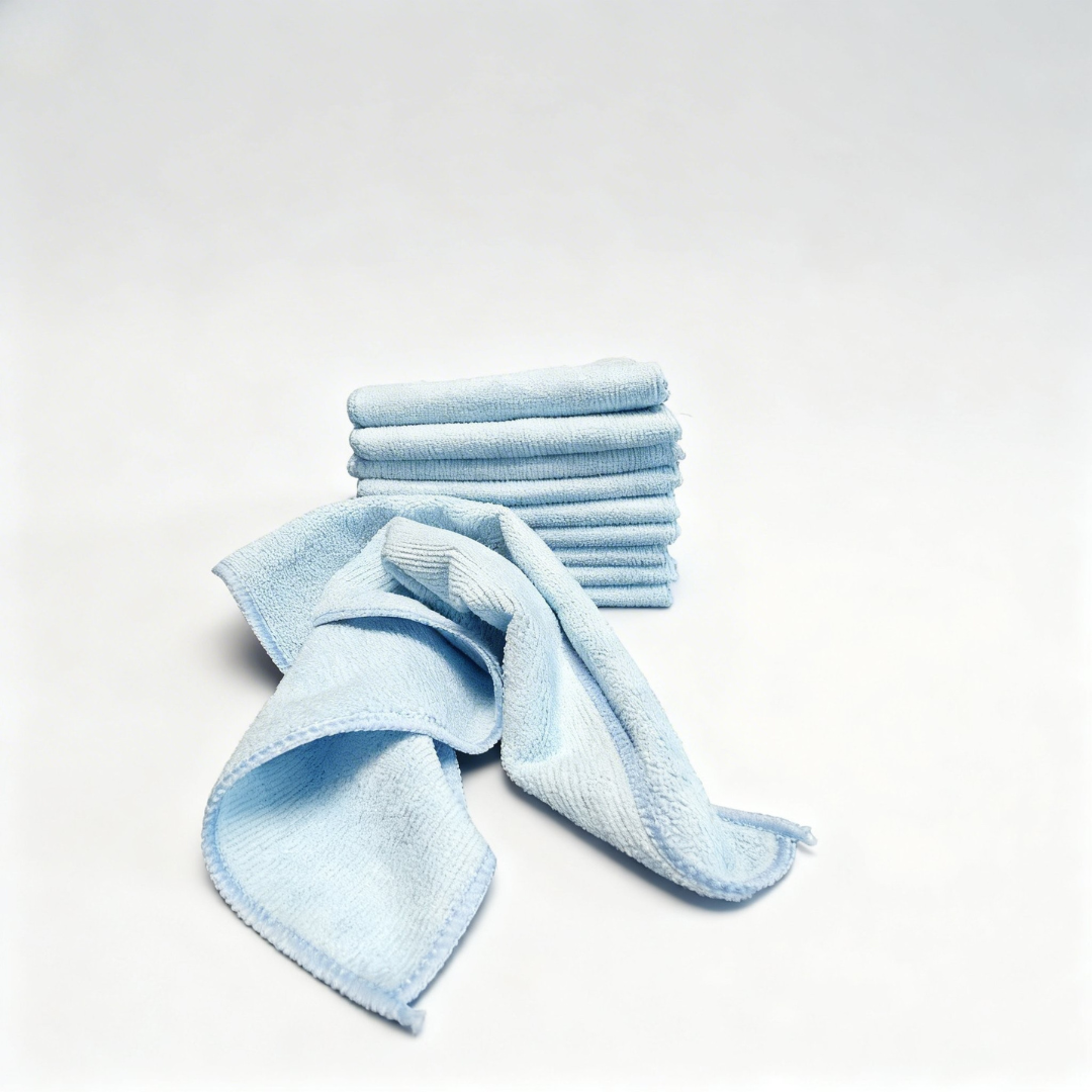 ❌ Tilbud - 10 Stk. mikrofiberklude Blå