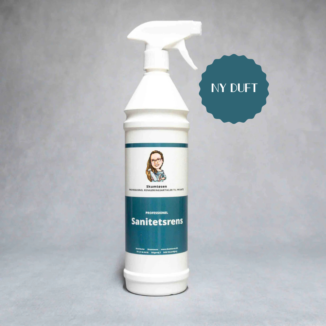 Skumtøsens sanitetsrens 1000 ml.