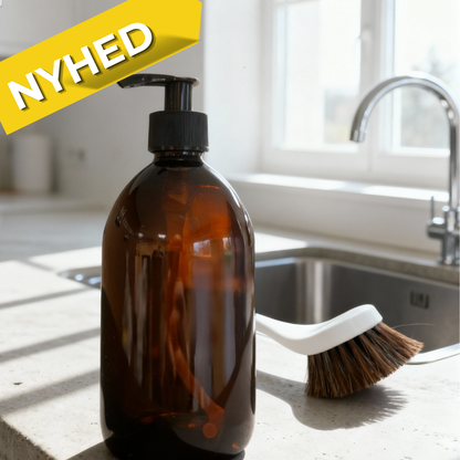 Brun flaske 500 ml. (tom)