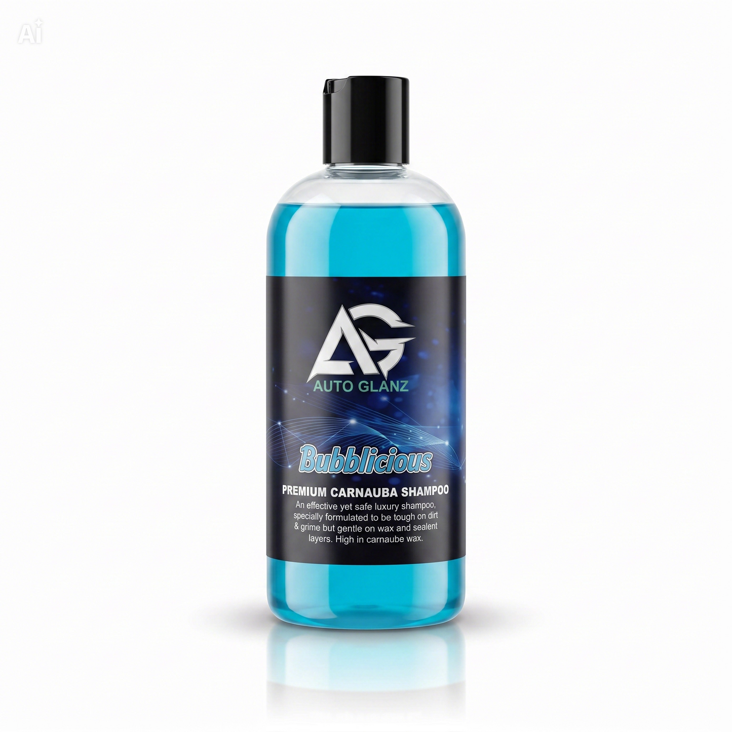 Auto Glanz Bubblicious – luksus bilshampoo med carnaubavoks 500ml.