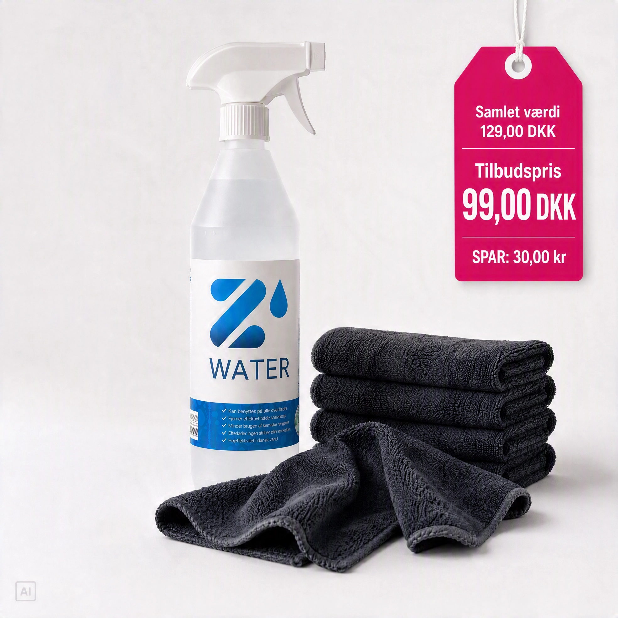 Z Water Clean-up Pakken