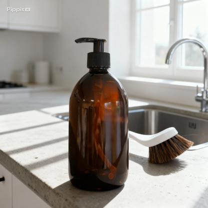 Brun flaske 500 ml. (tom)