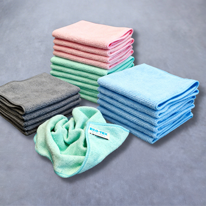 ❌ Tilbud - 10 Stk. mikrofiberklude Blå