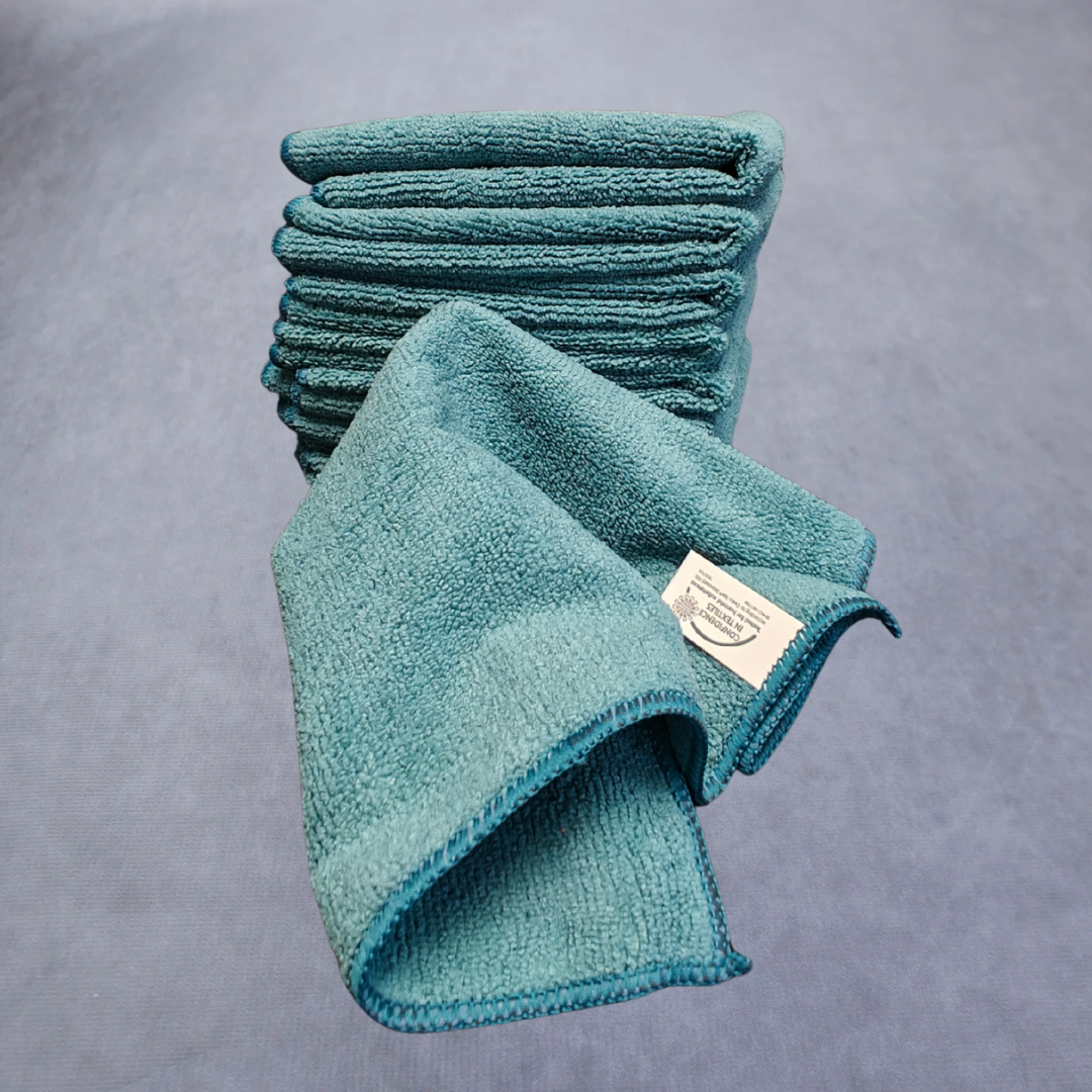 ❌ Tilbud - 10 Stk. mikrofiberklude Grøn