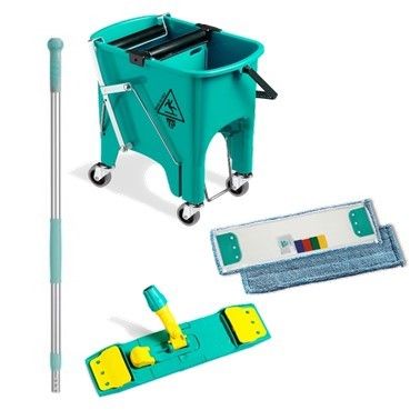 Professional cleaning trolley for floor washing - 1 set